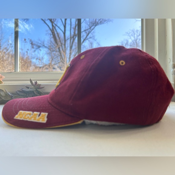 Vintage Zephyr wool blend maroon & gold University of Minnesota Gopher hat cap - Picture 2 of 5